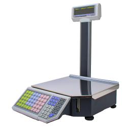 Весы с печатью этикеток Штрих-ПРИНТ М со стойкой в Казахстане_0