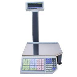 Весы с печатью этикеток Штрих-ПРИНТ М со стойкой в Казахстане_1