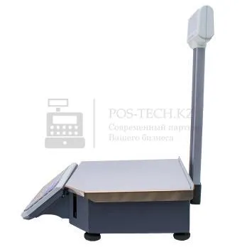 весы с печатью этикеток штрих-принт м со стойкой в казахстане