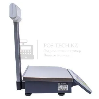 весы с печатью этикеток штрих-принт м со стойкой в казахстане