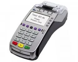 банковский стационарный pos-терминал verifone vx520 eth/dial up /gsm/gprs (с поддержкой бесконтактны