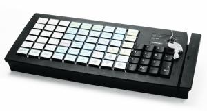 Клавиатура программируемая Posiflex KB-6600-B (без ридера) USB в Казахстане_0