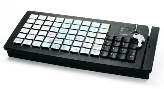 клавиатура программируемая posiflex kb-6600-b (без ридера) usb в казахстане