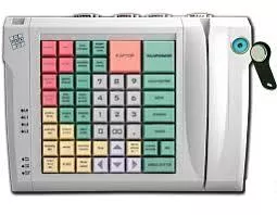 pos-клавиатура posua lpos-ii-064 m2 usb защищенного типа с ридером