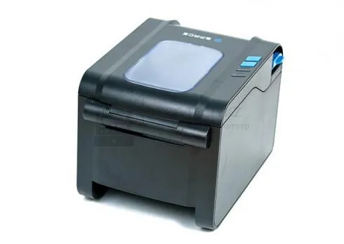 принтер этикеток space x-32dt (термо, 203 dpi, usb, rs232, ethernet, с отделителем, черный)
