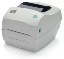 принтер этикеток zebra gc420d, rs232, usb, lpt, отделитель, белый арт. 23711