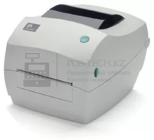 принтер этикеток zebra gc420d, rs232, usb, lpt, отделитель, белый арт. 23711