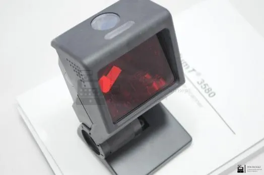 сканер штрихкода (стационарный, лазерный, черный) mk3580 quantumt, кабель rs232, бп арт. mk3580-31c4