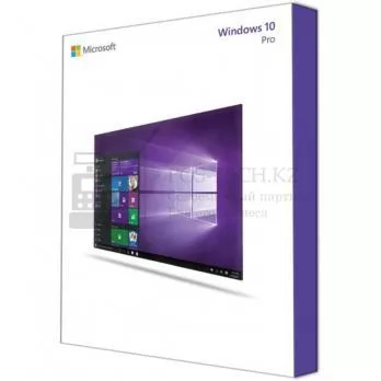 ос microsoft windows 10 professional, oem, 32 bit/64 bit, russian kz в казахстане