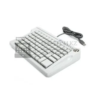 lpos-084-m12(usb), программируемая клавиатура, 84 клавиши с ридером магнитных карт на 2 дор., беж. в казахстане