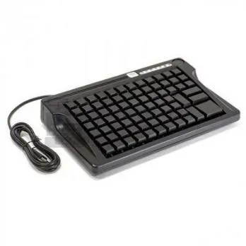 lpos-084-m12(usb), программируемая клавиатура, 84 клавиши с ридером магнитных карт на 2 дор., чёр. в казахстане