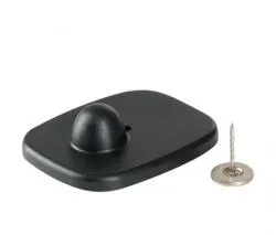 Антикражный датчик TOP Security E-BF01 черн., Small Square tag, радиочастотный арт. 4722