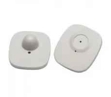 Антикражный датчик TOP Security E-BF01 бел., Small Square tag, радиочастотный арт. 4723