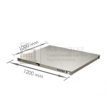 весы платформенные масса-к 4d-pm.s-12/10-1500-rl электронные в казахстане