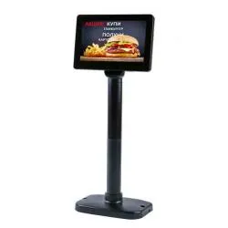 дисплей покупателя атол pd-7000, usb, lcd 800*600, черный арт. 40927