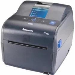 принтер этикеток (термотрансферный, 203 dpi) intermec pc43t, lcd, latin font, rtc, бп
