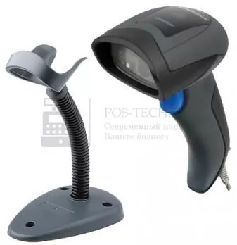 сканер шк 2d datalogic quickscan qd2430 usb + подставка, арт.qd2430-bkk1s в казахстане