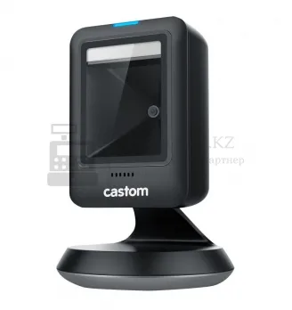 стационарный лазерный сканер штрихкода castom 2d (datamatrix) в казахстане