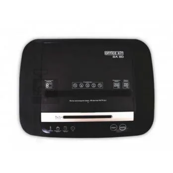 уничтожитель бумаг (шредер) office kit sa80 (2х10) с автоподачей в казахстане