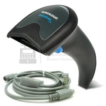 сканер штрих-кода datalogic quickscan qw 2470 + кабель rs-232 + блок питания в казахстане