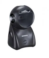 сканер штрих-кода mindeo mp725 презентационный 2d rs232 (черный)