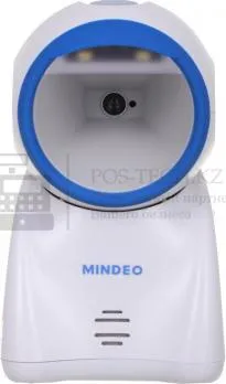 сканер штрих-кода mindeo mp725 презентационный 2d rs232 (белый) в казахстане