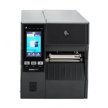 принтер этикеток zebra zt411 термотрансферный (300 dpi, usb/ethernet/bt, намотчик подложки) в казахстане