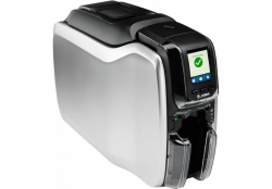 Принтер пластиковых карт Zebra ZC300 USB/Ethernet в Казахстане_0