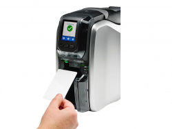 Принтер пластиковых карт Zebra ZC300 USB/Ethernet в Казахстане_1