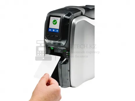 принтер пластиковых карт zebra zc300 usb/ethernet в казахстане
