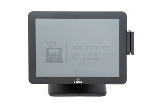 сенсорный терминал g-sense juniour-r, черный, 15&quot;, core i5, 4/128 gb, bt/wi-fi, msr, windows 10 в казахстане