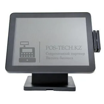 сенсорный моноблок poscenter pos90 с msr 15", wb-j3455, 8gb/128gb, ос windows 10 (не активирован) в казахстане