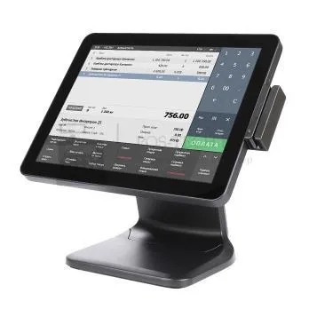 сенсорный моноблок poscenter pos101 с msr 15", wb-j3455, 8gb/128gb, ос windows 10 (не активирован) в казахстане