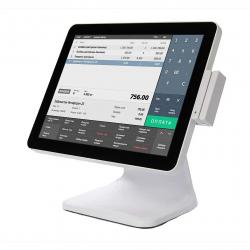 Сенсорный моноблок POScenter POS101 с MSR 15", WB-J3455, 4Gb/128Gb, белый, ОС Windows 10 (не активирован) в Казахстане_0