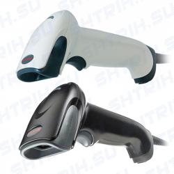 Сканер штрихкода (ручной, лазерный, черный) 1250g, подставка, кабель USB арт. 1250G-2USB-1 в Казахстане_1