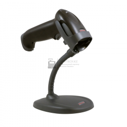 Сканер штрихкода (ручной, лазерный, черный) 1250g, подставка, кабель USB арт. 1250G-2USB-1 в Казахстане_0