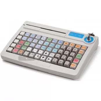 программируемая клавиатура атол kb-60-ku белая c ридером магнитных карт на 1-3 дорожки в казахстане