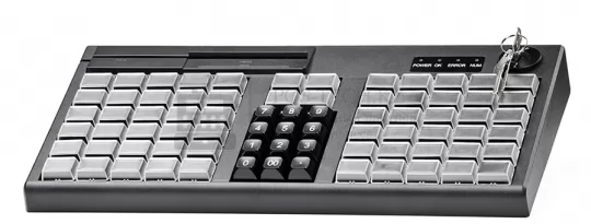 программируемая клавиатура атол kb-76-ku черная c ридером магнитных карт на 1-3 дорожки в казахстане
