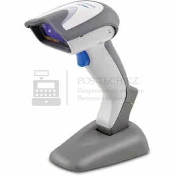 ручной сканер штрих кода datalogic gryphon i gd4430, 2d, usb, с подставкой (светлый) в казахстане
