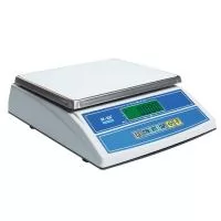 весы торговые m-er( 326afl-6.1, 15.2, 32.5 кг. lcd) "cube"