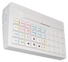Программируемая клавиатура Posiflex KB-4000U c ридером магнитных карт на 1-3 дорожки, USB в Казахстане_2