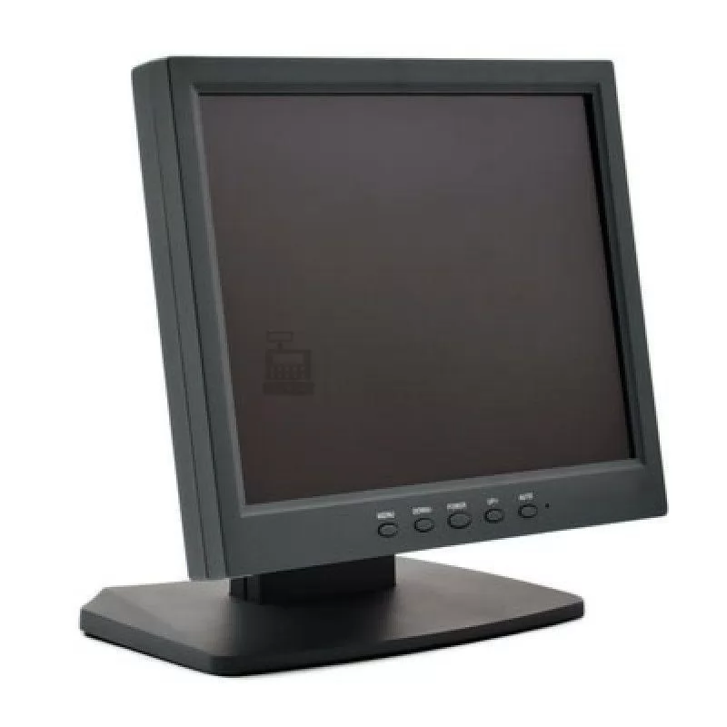 12.1" tvs lp-12r35, pos-монитор, black, vga, 800x600, жесткое крепление к рабочему месту, подставка 