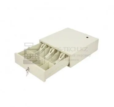 денежный ящик mercury cd-330e cash drawer, ivory (бежевый), пластиковые крепления ящика, автоматичес в казахстане