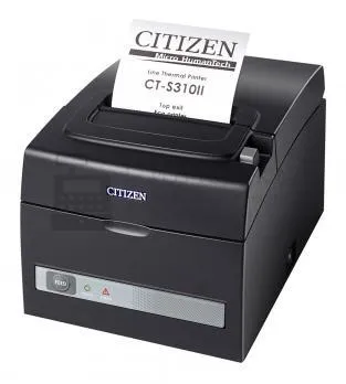чековый принтер citizen ct-s310ii bk  (usb/rs-232, черный, арт. cts310iiebk) в казахстане