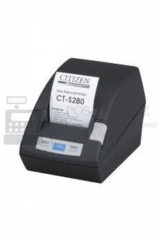 thermal printer citizen ct-s280 parallel 230v incl. external ps black в казахстане