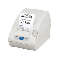 thermal printer citizen ct-s280 serial 230v incl. external ps white