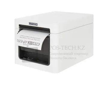 thermal printer citizen ct-e351, ethernet, usb, pure white в казахстане