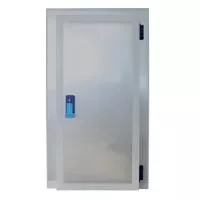 дверной блок с распашной дверью polair 2040x1200 80 мм (световой проем 1850x800)