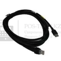 кабель черный usb прямой для xenon1900,voyager1200/50 арт. 18040